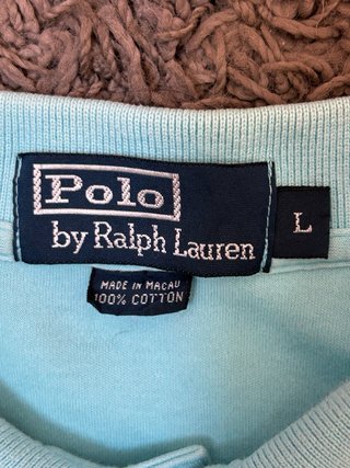 Polo de Ralph Lauren - Azul claro - Talla L