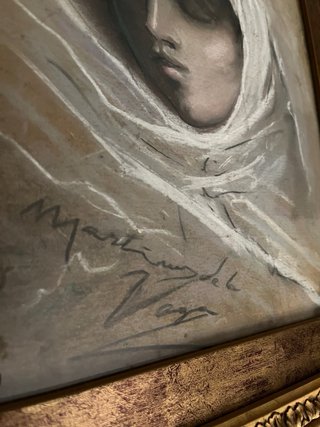 Cuadro Virgen María de Joaquín Martínez de la Vega
