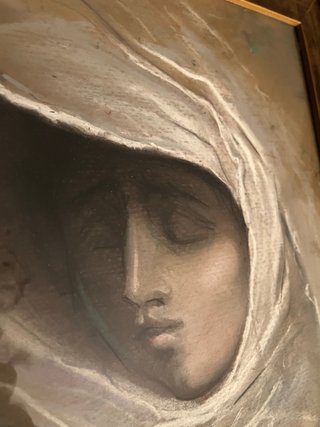 Cuadro Virgen María de Joaquín Martínez de la Vega
