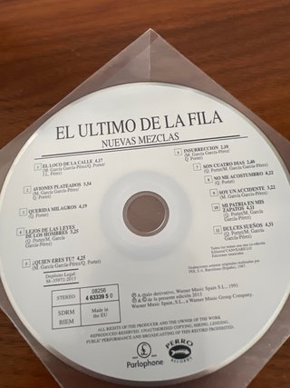 El Último de la Fila - Nuevas Mezclas