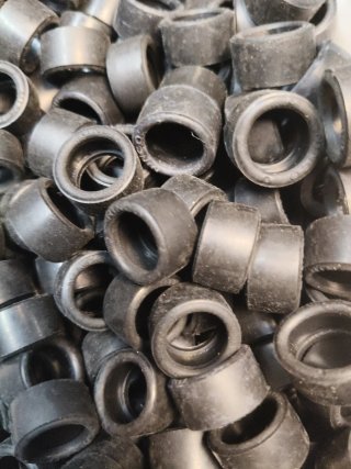 8 Neumáticos Lisos Ninco  con Borde 20x11