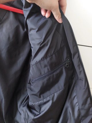 Chaqueta Zara acolchada azul oscuro