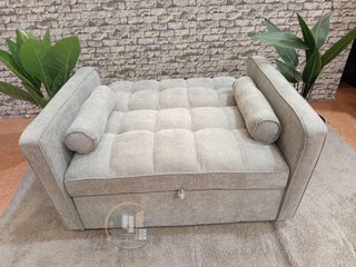 Sofá Cama - Gris 118 cm