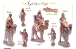 Belén Reyes Magos figuras