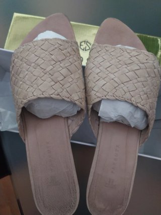 Sandalias Farrutx Beige Mujer Talla 37.5
