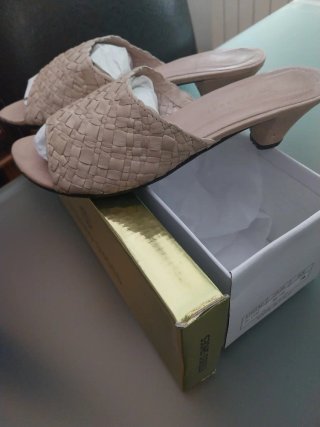 Sandalias Farrutx Beige Mujer Talla 37.5