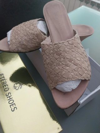 Sandalias Farrutx Beige Mujer Talla 37.5