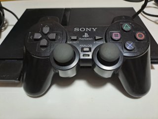 PS2 Slim + 2 mandos oficiales + GTA San Andreas