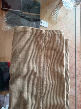 Pantalón pana hombre talla 48 Sky blue