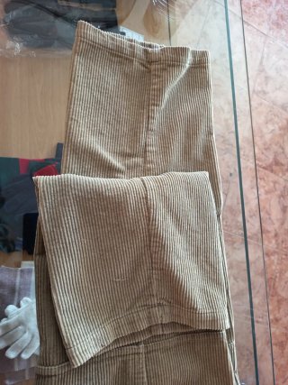 Pantalón pana hombre talla 48 Sky blue
