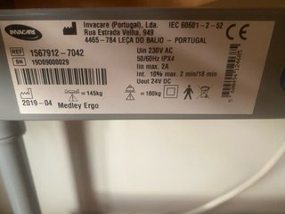 Cama Articulada Eléctrica Invacare Medley Ergo