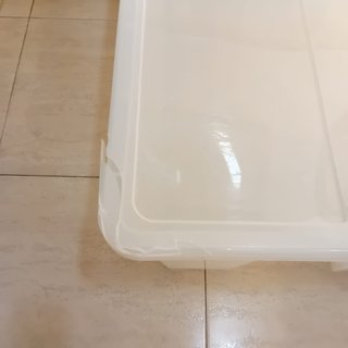 Caja Almacenaje Plástico Grande Transparente