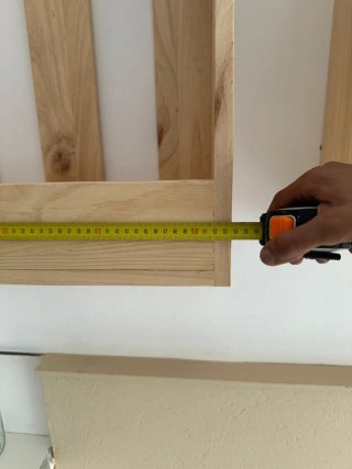 Estanterías de madera para panadería