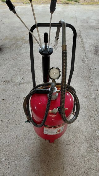 Extractor de Aceite Neumático 24L