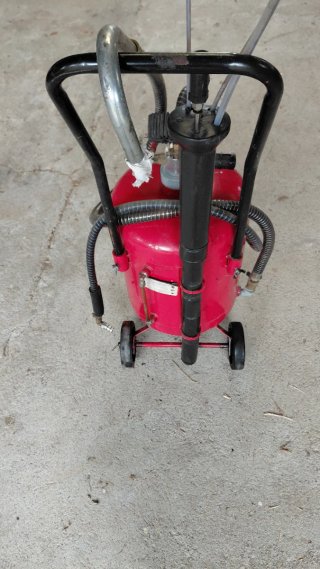 Extractor de Aceite Neumático 24L