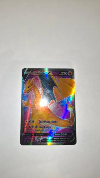 Carta Pokémon Charizard V 220 PS Promo