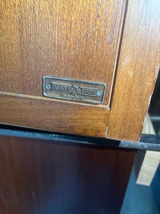Librería separador de madera