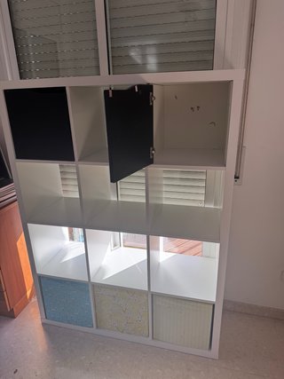 Estantería modular blanca