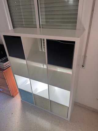 Estantería modular blanca