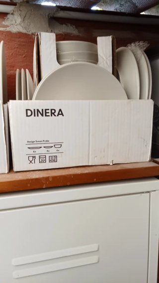2 Vajillas Dinera Ikea 36 piezas