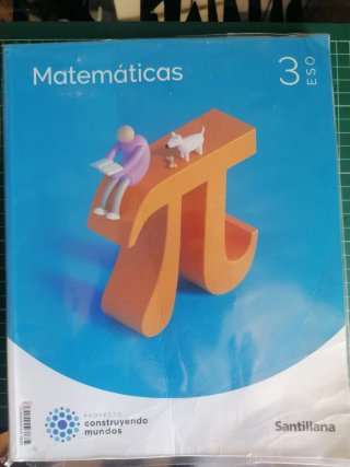 Libro texto matemáticas 3 ESO