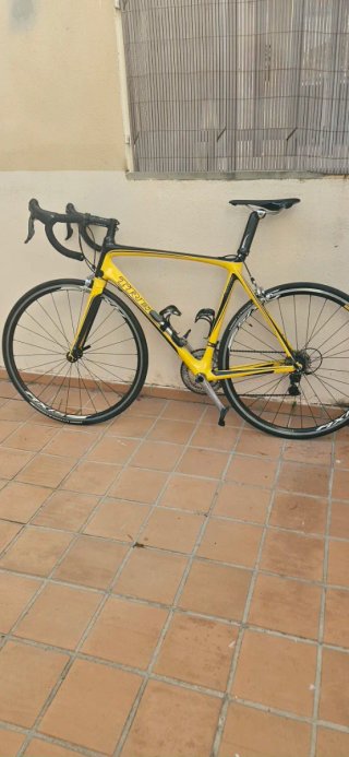 Trek Madone 5.5 Talla ML Amarilla y negra