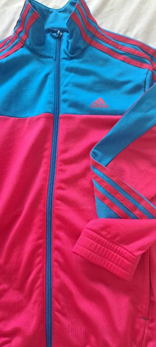 Chándal Adidas Azul y Fucsia