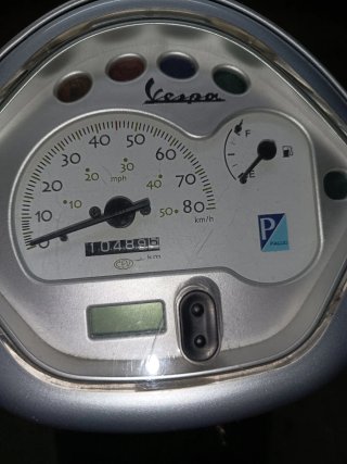 Vespa LX 50 Plata - Moto Scooter Automática