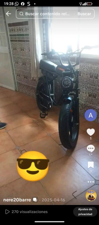 Bicicleta Eléctrica Estilo Retro