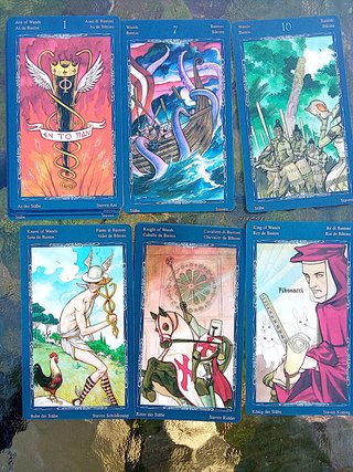 Tarot Mystical Spiral
