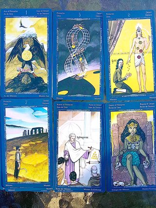 Tarot Mystical Spiral