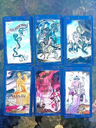 Tarot Mystical Spiral