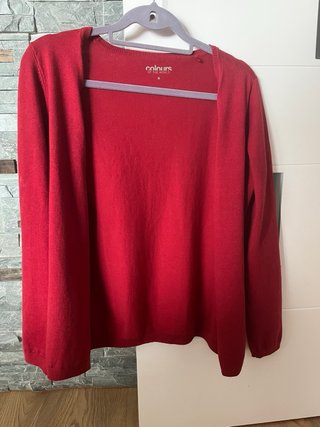 Chaqueta de punto roja Colours of the World M