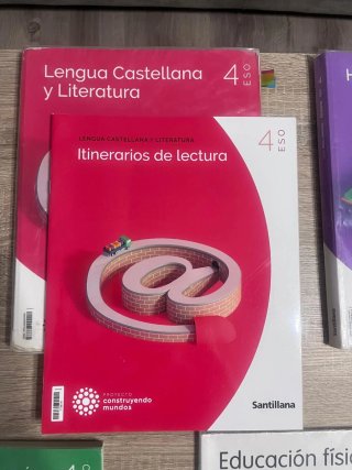 Libro de texto Santillana 4 eso
