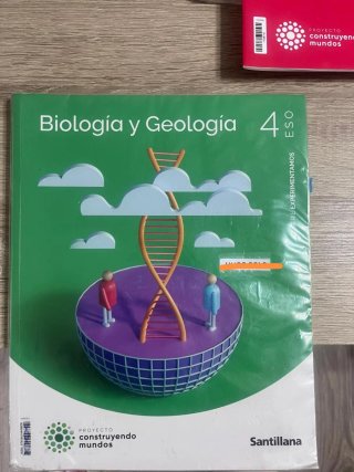 Libro de texto Santillana 4 eso