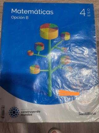 Libro de texto Santillana 4 eso