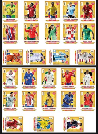 Cromos Fútbol España y Portugal
