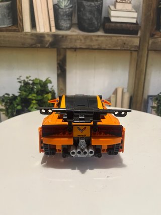 Lego Chevrolet Corvette ZR1 Naranja