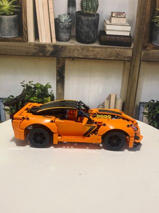 Lego Chevrolet Corvette ZR1 Naranja