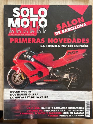 Lote 9 revistas Solo Moto (5€ unidad)