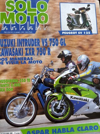 Lote 9 revistas Solo Moto (5€ unidad)
