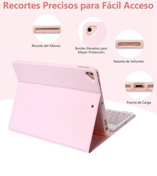 Funda iPad JADEMALL con Teclado