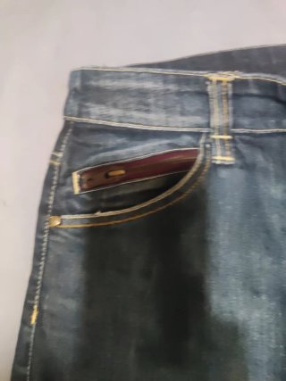 Falda vaquera Bershka azul