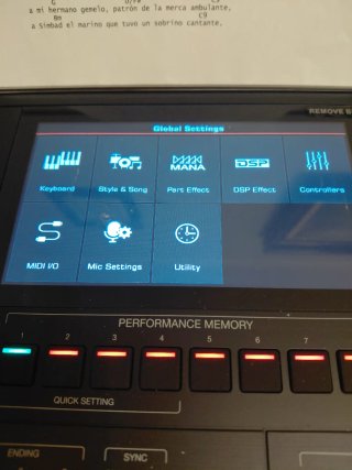 Teclado Sintetizador