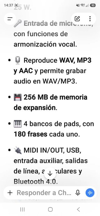 Teclado Sintetizador ESCUCHO OFERTAS RAZONABLES