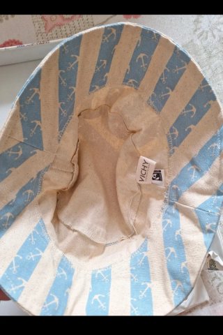 Cappellino da spiaggia Vichy