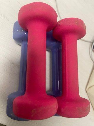 Pesas 1kg y 2kg para ejercicio