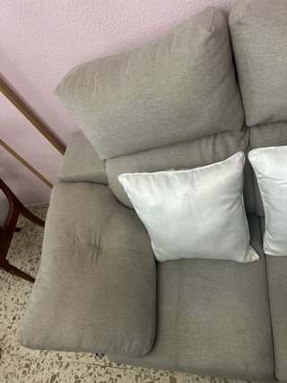 Sofá de 2 plazas beige