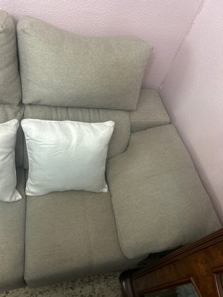 Sofá de 2 plazas beige