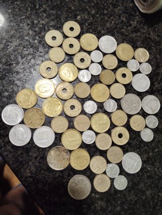 Lote monedas España
